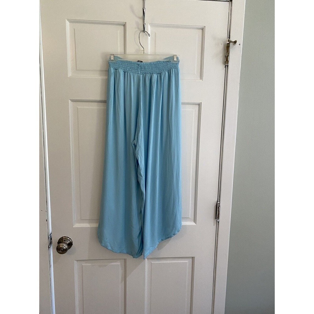 Revolve Brand Bobi Women's Smocked Waist Palooza Pants Resort Wear Size Med NWT